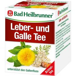 BAD HEILBRUNNER Leber- und Galletee Filterbeutel 8 X 1.75 g Filterbeutel