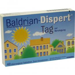 Badrian-Dispert Tag zur Beruhigung 40 St Überzogene Tabletten