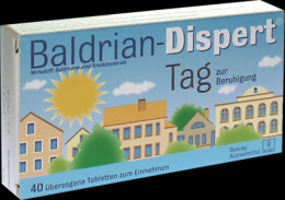 BALDRIAN DISPERT Tag berzogene Tabletten 40 St