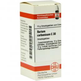Ein aktuelles Angebot für BARIUM CARBONICUM C 30 Globuli 10 g Globuli Naturheilkunde & Homöopathie - jetzt kaufen, Marke DHU-Arzneimittel GmbH & Co. KG.