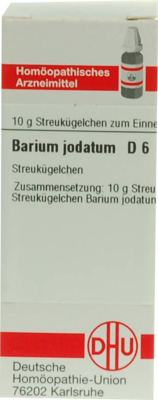 BARIUM JODATUM D 6 Globuli 10 g
