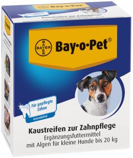 BAY O PET Zahnpfl.Kaustreif.f.kl.Hunde 140 g Streifen