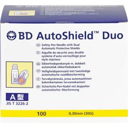 BD AUTOSHIELD Duo Sicherheits-Pen-Nadeln 8 mm 100 St.