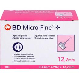 BD MICRO-FINE+ Pen-Nadeln 0,33x12,7 mm 29 G 100 St.