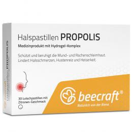Ein aktuelles Angebot für BEECRAFT Halspastillen Propolis 30 St Lutschpastillen  - jetzt kaufen, Marke Hansa Naturheilmittel GmbH.