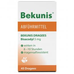 Ein aktuelles Angebot für BEKUNIS DRAGEES BISACODYL 5mg 45 St Tabletten magensaftresistent Verstopfung - jetzt kaufen, Marke Hansa Naturheilmittel GmbH.