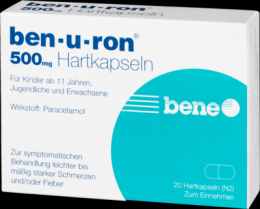BEN-U-RON 500 mg Kapseln 20 St