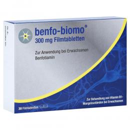 BENFO-biomo 300 mg Filmtabletten 30 St Filmtabletten
