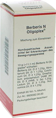 BERBERIS N Oligoplex Liquidum 50 ml