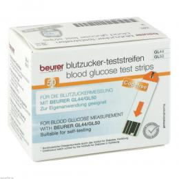 beurer Blutzucker-Teststreifen GL44/50 50 St Teststreifen
