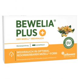 Ein aktuelles Angebot für BEWELIA Plus Weichkapseln 60 St Weichkapseln  - jetzt kaufen, Marke Cellavent Healthcare GmbH.