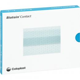 BIATAIN Contact Silik.Kont.aufl.5x7,5 cm n.haft. 10 St Verband