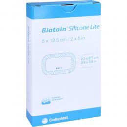Ein aktuelles Angebot für BIATAIN Silicone Lite Schaumverband 5x12,5 cm 5 St Verband Verbandsmaterial - jetzt kaufen, Marke Coloplast GmbH.
