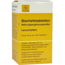 Ein aktuelles Angebot für Bierhefetabletten Levurinetten 250 St Tabletten Multivitamine & Mineralstoffe - jetzt kaufen, Marke Teofarma s.r.l..