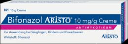 BIFONAZOL Aristo 10 mg/g Creme 15 g