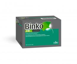 Ein aktuelles Angebot für Binko 240 mg Filmtabletten 120 St Filmtabletten Gedächtnis & Konzentration - jetzt kaufen, Marke Klinge Pharma GmbH.