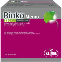 BINKO Memo 120 mg Filmtabletten 120 St.