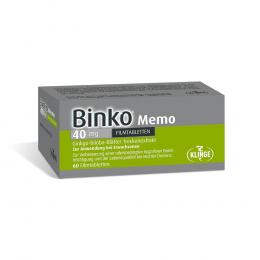 BINKO Memo 40 mg Filmtabletten 60 St Filmtabletten