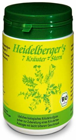 Ein aktuelles Angebot für BIO HEIDELBERGERS 7 Kräuter Stern Tee 100 g Tee Nahrungsergänzungsmittel - jetzt kaufen, Marke Gesundheitsversand A. Heine GmbH.