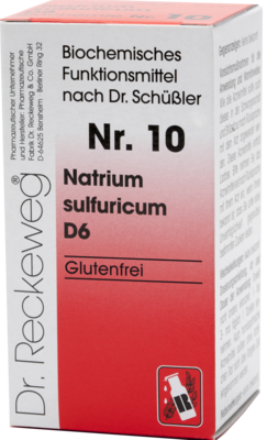 BIOCHEMIE 10 Natrium sulfuricum D 6 Tabletten 200 St