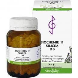BIOCHEMIE 11 Silicea D 6 Tabletten 500 St Tabletten