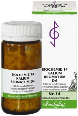 BIOCHEMIE 14 Kalium bromatum D 6 Tabletten 200 St Tabletten