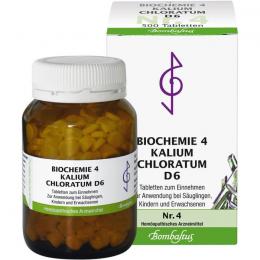 BIOCHEMIE 4 Kalium chloratum D 6 Tabletten 500 St.