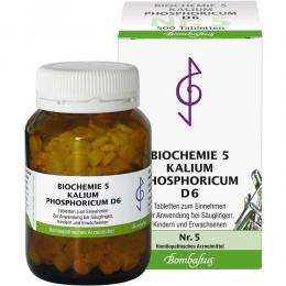 BIOCHEMIE 5 Kalium phosphoricum D 6 Tabletten 500 St Tabletten
