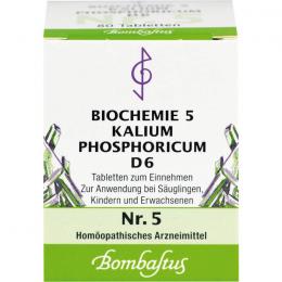 BIOCHEMIE 5 Kalium phosphoricum D 6 Tabletten 80 St.
