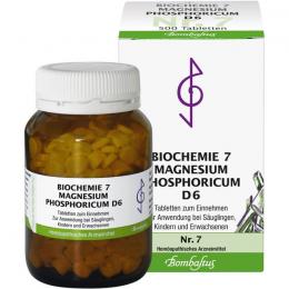 BIOCHEMIE 7 Magnesium phosphoricum D 6 Tabletten 500 St.