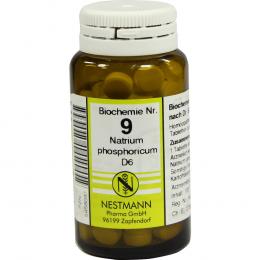 BIOCHEMIE 9 Natrium phosphoricum D 6 Tabletten 100 St Tabletten
