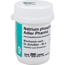 BIOCHEMIE Adler 9 Natrium phosphoricum D 6 Tabl. 200 St.
