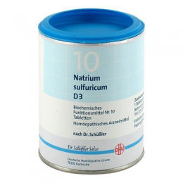 BIOCHEMIE DHU 10 Natrium sulfuricum D 3 Tabletten 1000 St