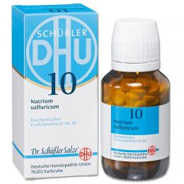 BIOCHEMIE DHU 10 Natrium sulfuricum D6 Tabletten 80 St Tabletten
