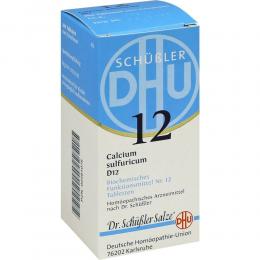 BIOCHEMIE DHU 12 Calcium sulfuricum D 12 Tabletten 200 St Tabletten