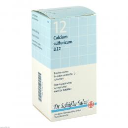 BIOCHEMIE DHU 12 Calcium sulfuricum D 12 Tabletten 420 St Tabletten