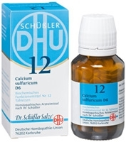 BIOCHEMIE DHU 12 Calcium sulfuricum D 6 Tabletten 80 St