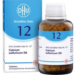 BIOCHEMIE DHU 12 Calcium sulfuricum D 6 Tabletten 900 St.