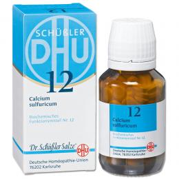 BIOCHEMIE DHU 12 Calcium sulfuricum D6 Tabletten 80 St Tabletten