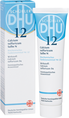 BIOCHEMIE DHU 12 Calcium sulfuricum N D 4 Salbe 50 g
