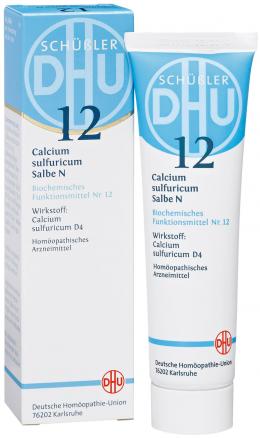 BIOCHEMIE DHU 12 Calcium sulfuricum N D 4 Salbe 50 g Salbe