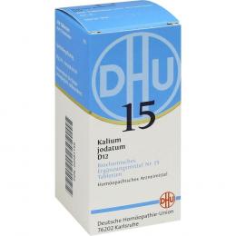 BIOCHEMIE DHU 15 Kalium jodatum D 12 Tabletten 200 St Tabletten
