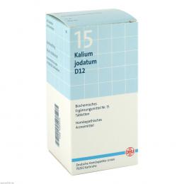 Ein aktuelles Angebot für BIOCHEMIE DHU 15 Kalium jodatum D 12 Tabletten 420 St Tabletten Schüßler Salze Nr. 13 - 24 - jetzt kaufen, Marke DHU-Arzneimittel GmbH & Co. KG.