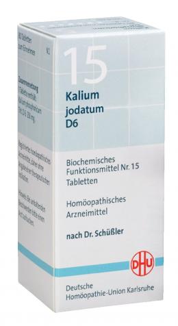 BIOCHEMIE DHU 15 Kalium jodatum D 6 Tabletten 80 St Tabletten