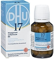 BIOCHEMIE DHU 17 Manganum sulfuricum D 6 Tabletten 420 St
