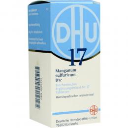 Ein aktuelles Angebot für BIOCHEMIE DHU 17 Manganum sulfuricum D12 Tabletten 200 St Tabletten Schüßler Salze Nr. 13 - 24 - jetzt kaufen, Marke DHU-Arzneimittel GmbH & Co. KG.