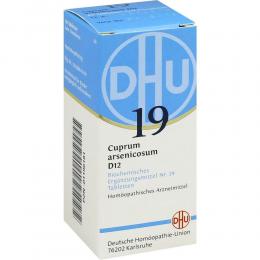 BIOCHEMIE DHU 19 Cuprum arsenicosum D 12 Tabletten 80 St Tabletten