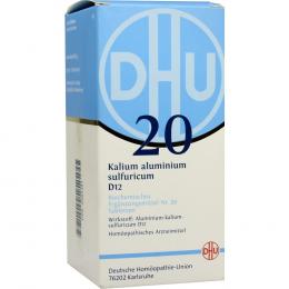 BIOCHEMIE DHU 20 Kalium alum.sulfur.D 12 Tabletten 420 St Tabletten