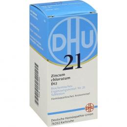 BIOCHEMIE DHU 21 Zincum chloratum D 12 Tabletten 200 St Tabletten
