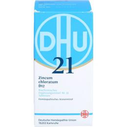 BIOCHEMIE DHU 21 Zincum chloratum D 12 Tabletten 420 St.